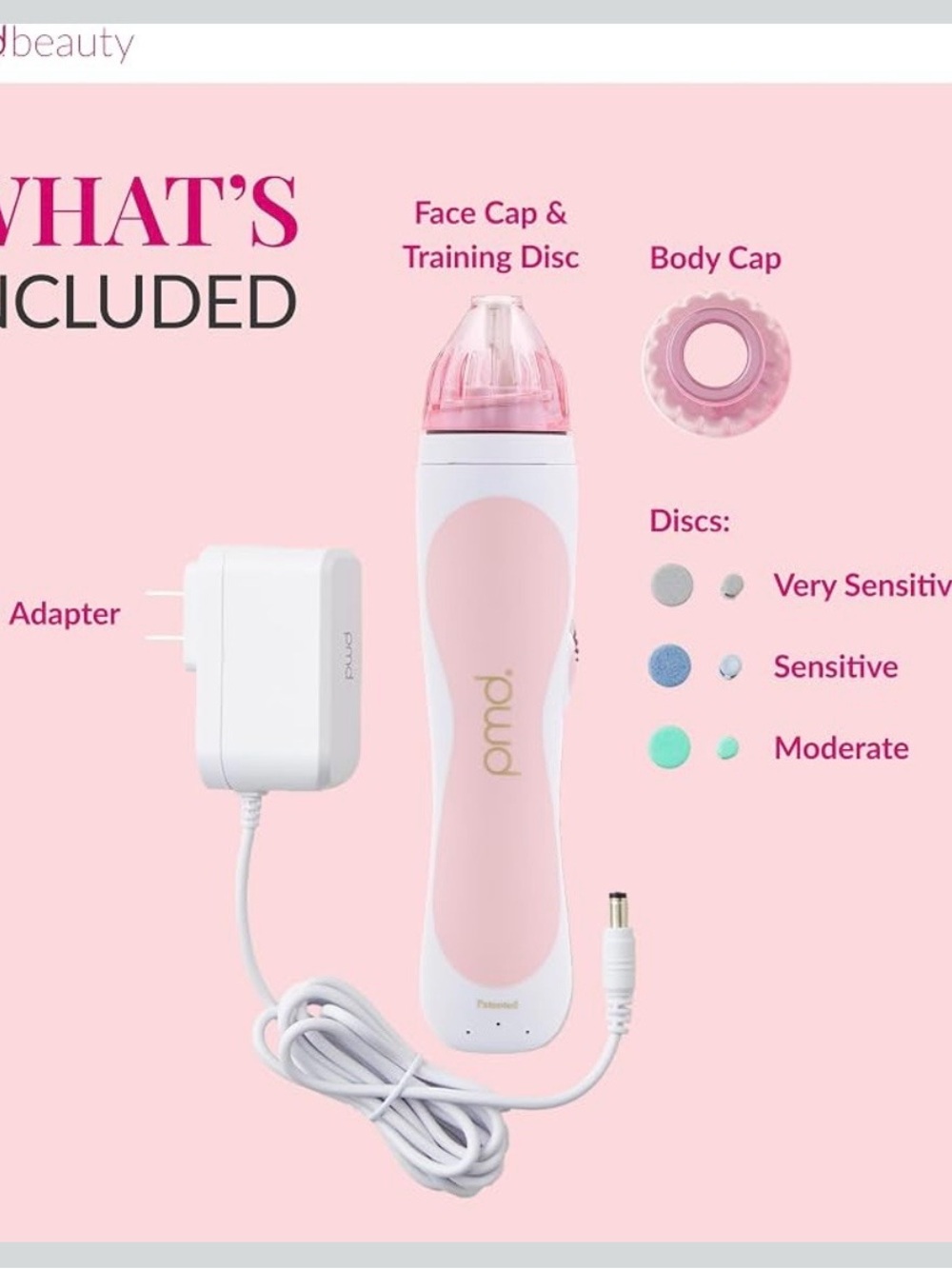 PMD Personal Microderm Classic Exfoliator - Pink & Clear